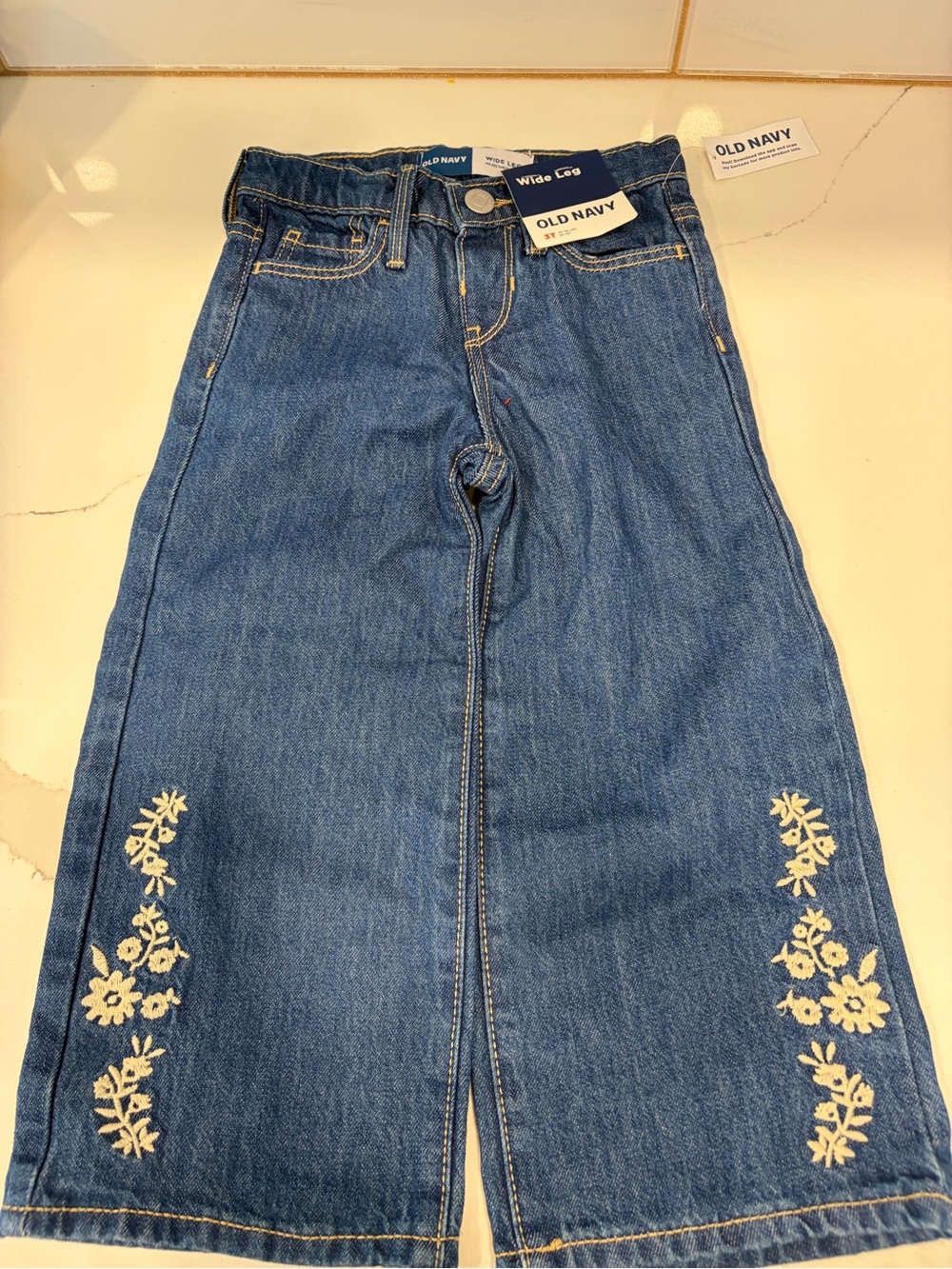 Old Navy Wide Leg Jeans — Blue
